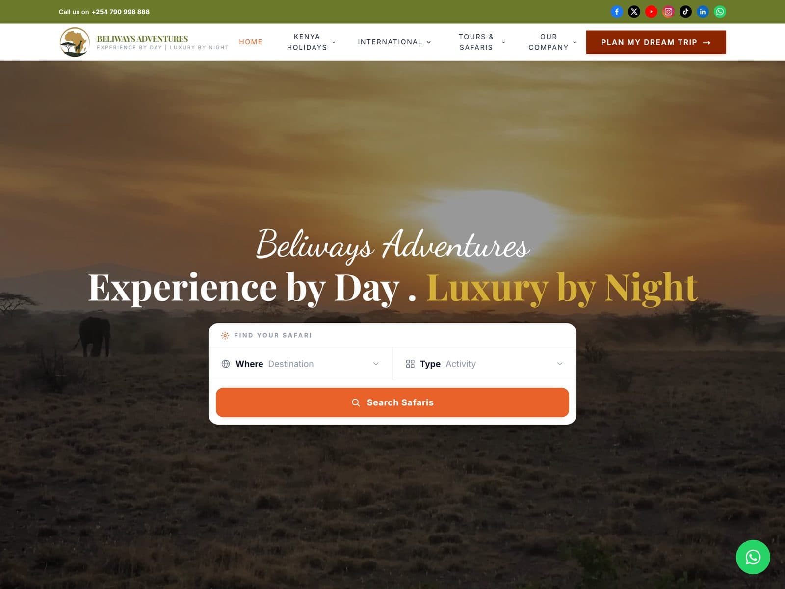Screenshot of Beliways Adventures